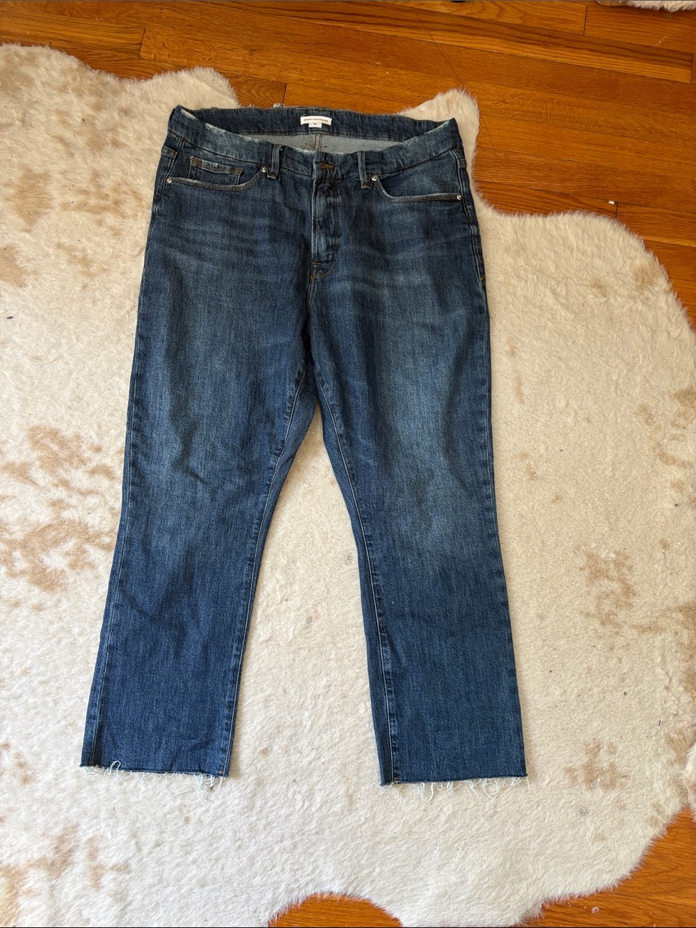Women’s Good Blue Straight Leg Jeans